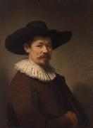 REMBRANDT Harmenszoon van Rijn Portrait of Herman Doomer (mk33) oil painting
